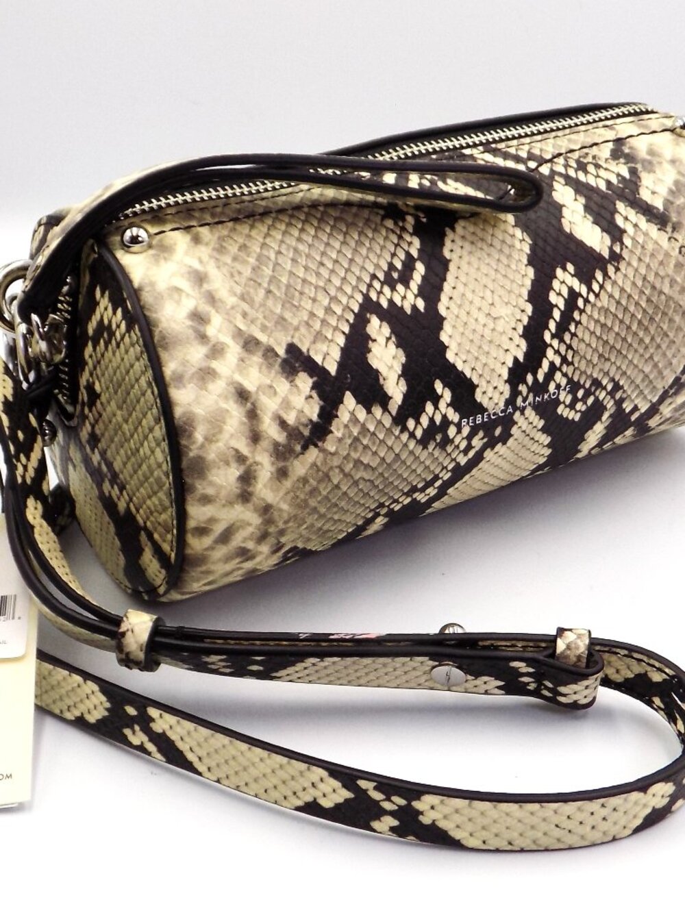Rebecca Minkoff Barrel Xbody Leather Crossbody Bag NWT - Picture 5 of 5
